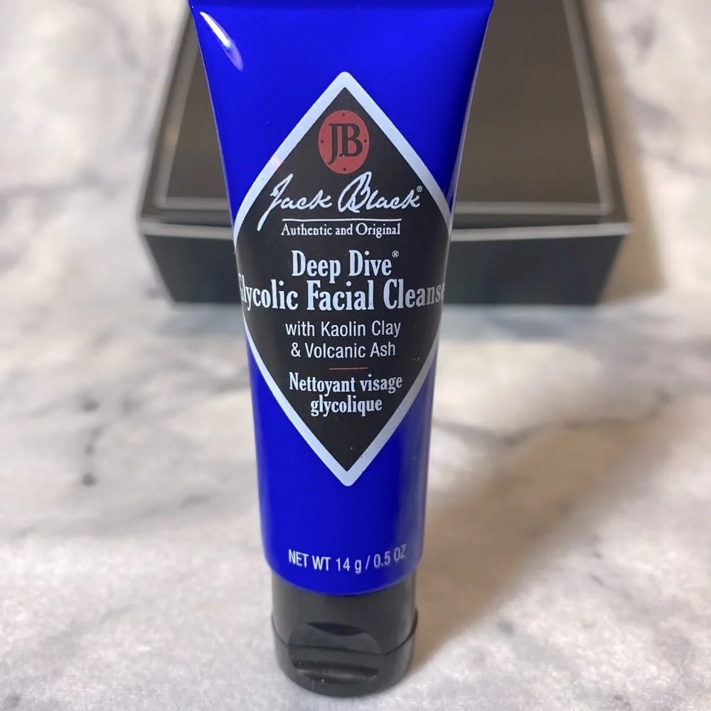 Jack Black Men’s Skincare Set -Face Wash,Scrub,Shave&Body Cleanser-7pc-Boxed-NEW